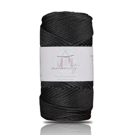 2mm x 125 yards, (375 feet), Polypropylene Polyester, Macrame Cord