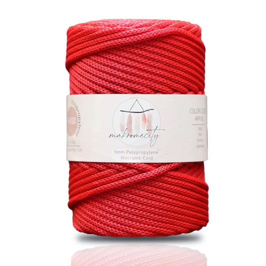 5mm x 104 Yards (311 feet) Polyester Macrame Cord - Polypropylene