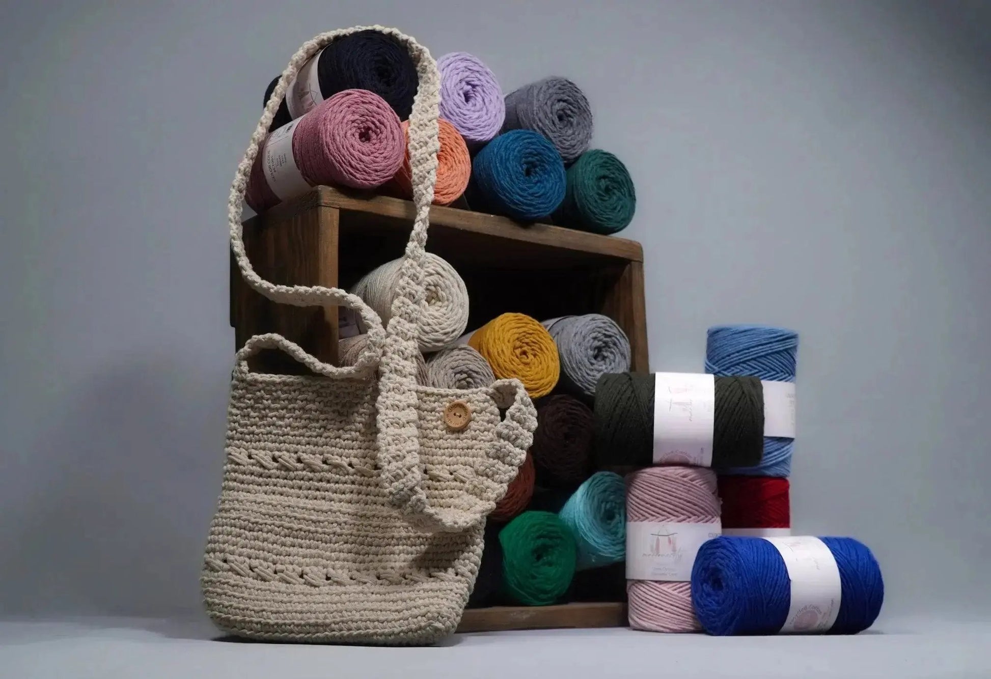 Cotton Macrame Cord 2mm x 195 Yards (590 feet) 2mm - Orange Makromecity