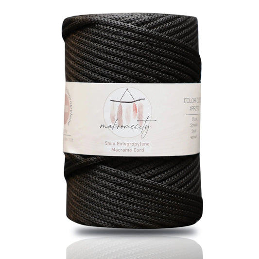 5mm x 104 Yards (311 feet)  Polyester Macrame Cord -  Polypropylene