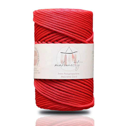 3mm x 120m Makramee Garn  Premium Polyester Macrame Cord